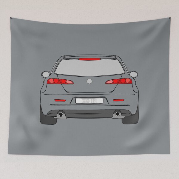 Item preview, Alfa Romeo 159 SW rear view colored designed and sold by EdimDesign.