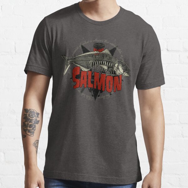 Hardcore Salmon Essential T-Shirt for Sale by jacobcdietz