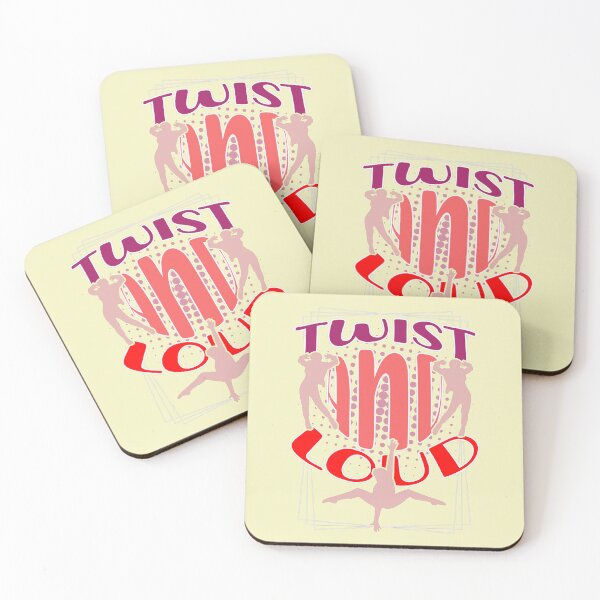 Item preview, Tribute to Carnival Joy: Twist and Loud with Radiant Women in Yellow, Blue, Green, Red, and Purple Dance designed and sold by SplashTastic.