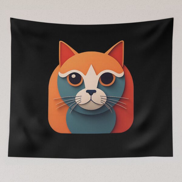 Item preview, lovely cat designed and sold by cuatrilenio.