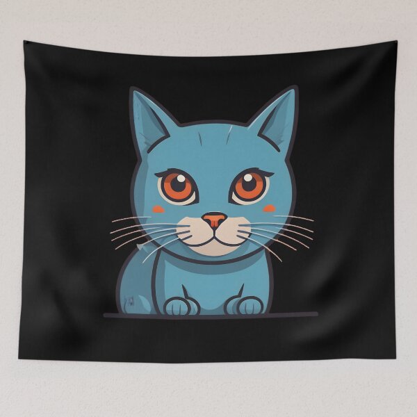 Item preview, lovely cat designed and sold by cuatrilenio.