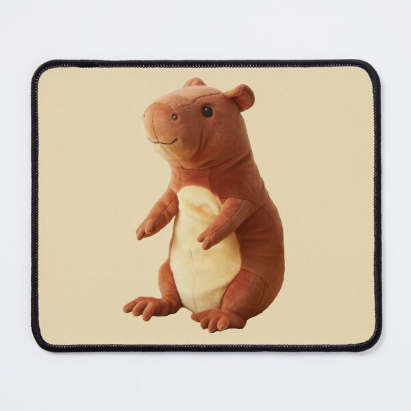 Item preview, Cute plush capybara toy, Cuddly Capy designed and sold by EmeraldeaArt.