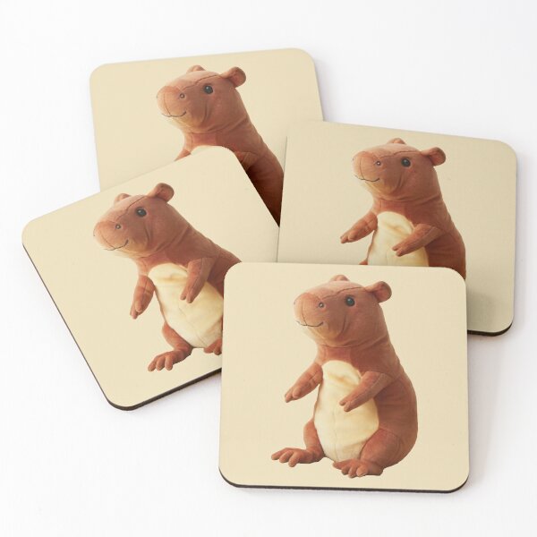 Item preview, Cute plush capybara toy, Cuddly Capy designed and sold by EmeraldeaArt.