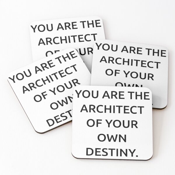 Item preview, You are the architect of your own destiny. designed and sold by IMCDT.
