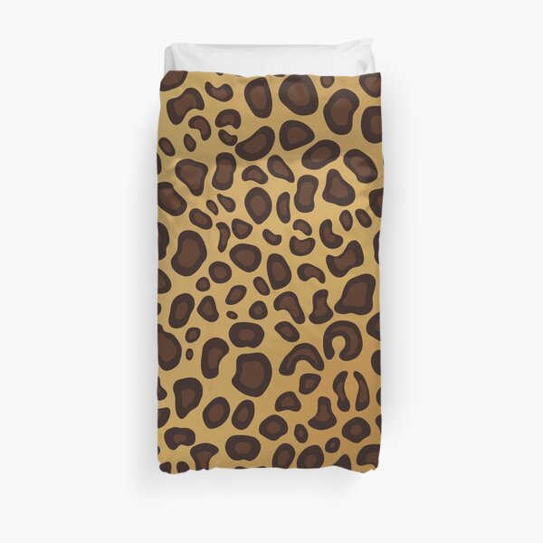 Leopard Cheetah animal spots Duvet Cover
