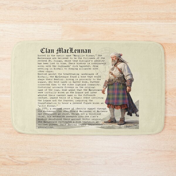 Item preview, MacLennan Scottish Clan History  designed and sold by BagTown Clans.