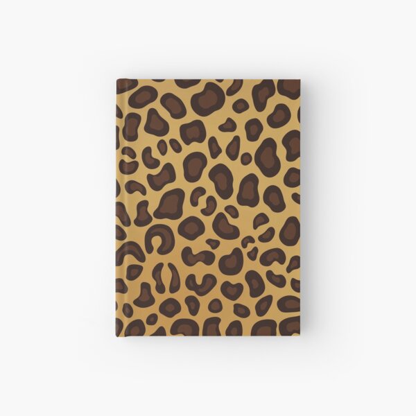 Leopard Cheetah animal spots Hardcover Journal