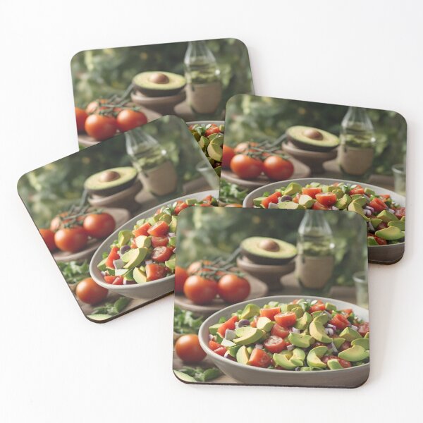Item preview, Fresh Garden Delight - Vibrant Salad with Tomatoes and Avocado designed and sold by Cool Graphixs.