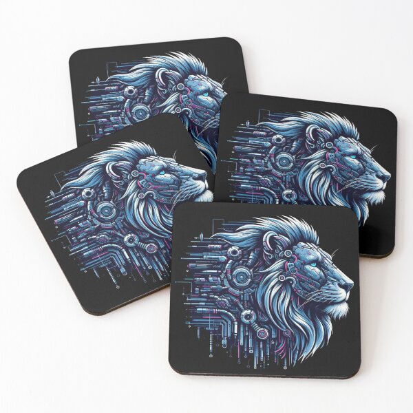 Item preview, Mechanic Lion designed and sold by MrAI-Store.