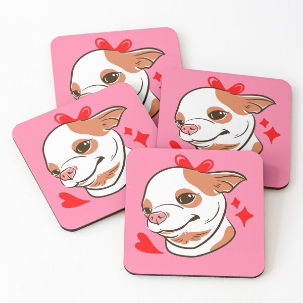 Item preview, Cuteness smile chihuahua dogs face  designed and sold by nickardi.