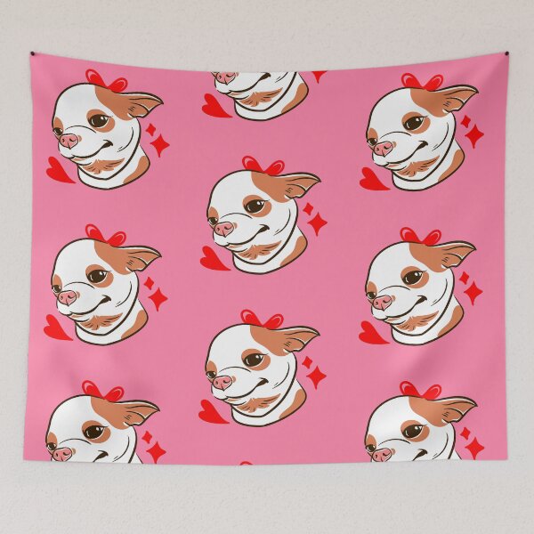 Item preview, Cuteness smile chihuahua dogs face  designed and sold by nickardi.