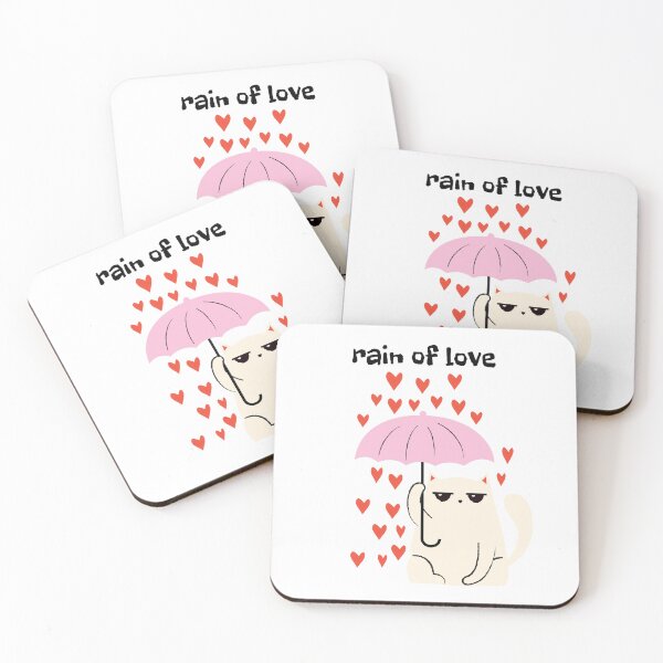Item preview, Rain of love and a cat. You know... designed and sold by StonePine.