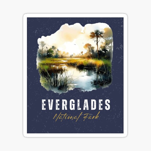 Everglades U.S. National Park Florida Sticker