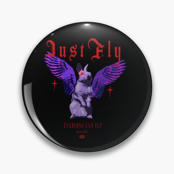 Item preview, If you want to fly, JUST FLY  designed and sold by MissNiceDesign.