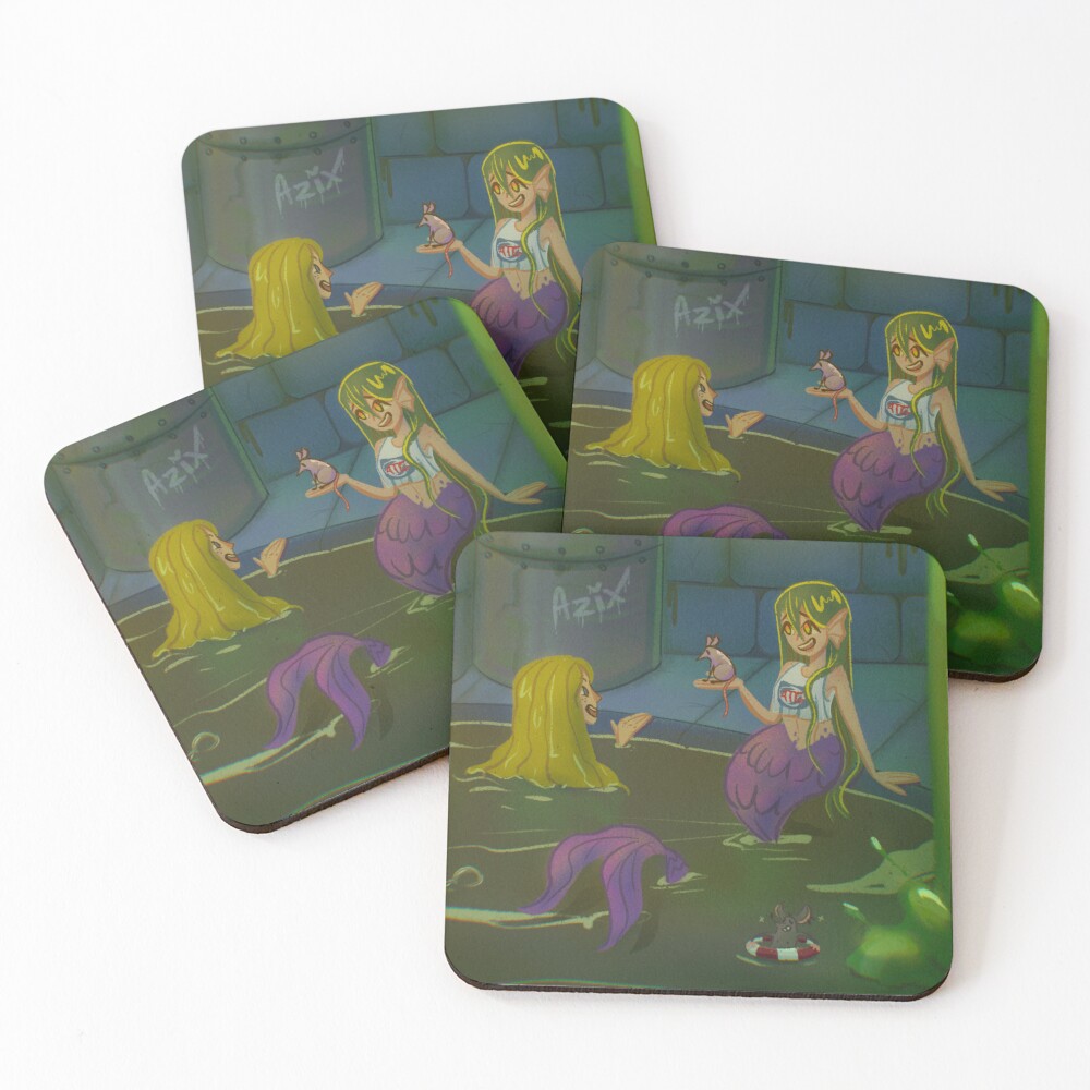Item preview, Coasters (Set of 4) designed and sold by AzixMerch.