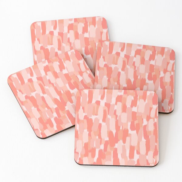 Item preview, Abstract, Peach and Orange, Paint Brush Stroke Effect designed and sold by OneThreeSix.