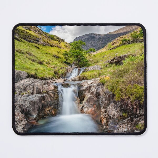 Item preview, Cascading Waterfall Snowdonia Wales designed and sold by AJEvans.