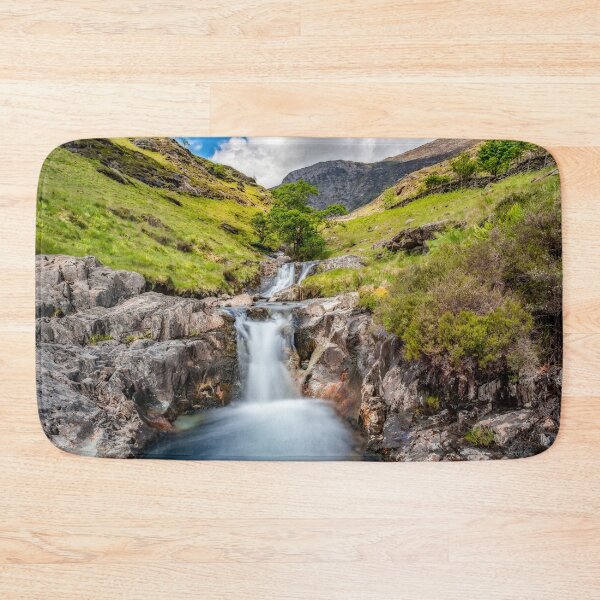 Item preview, Cascading Waterfall Snowdonia Wales designed and sold by AJEvans.