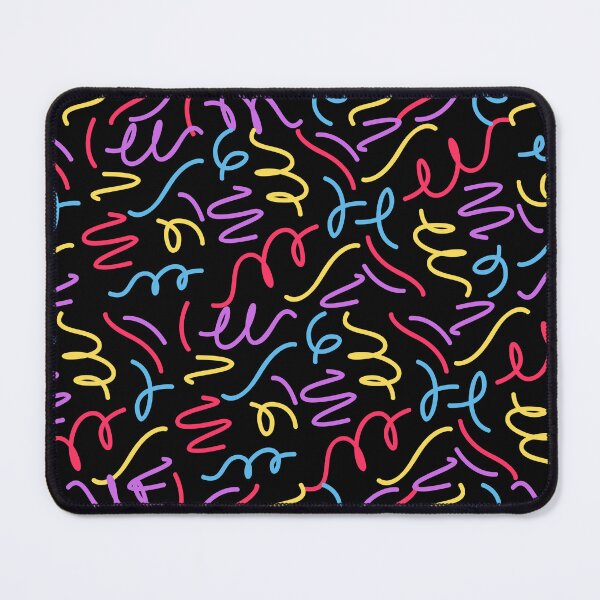 Item preview, Abstract Lines Neon Pastel Lines Pattern for Crazy people designed and sold by crazymessygirl.