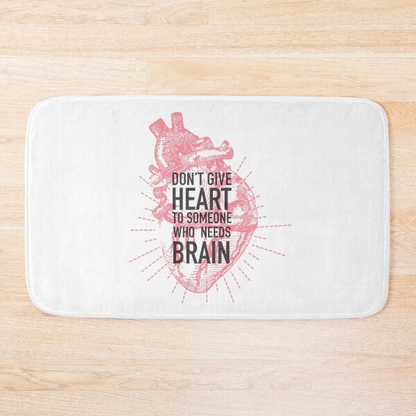 Item preview, Don’t give heart to someone who needs brain designed and sold by Rlyehinmate.