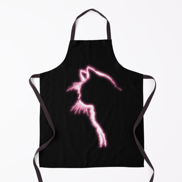 Item preview, Glowing Pink Neon Cat designed and sold by lachataigne.