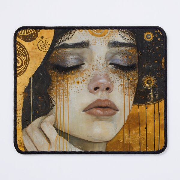 Item preview, Gustav Klimt sty Golden tears painting designed and sold by Akazox.