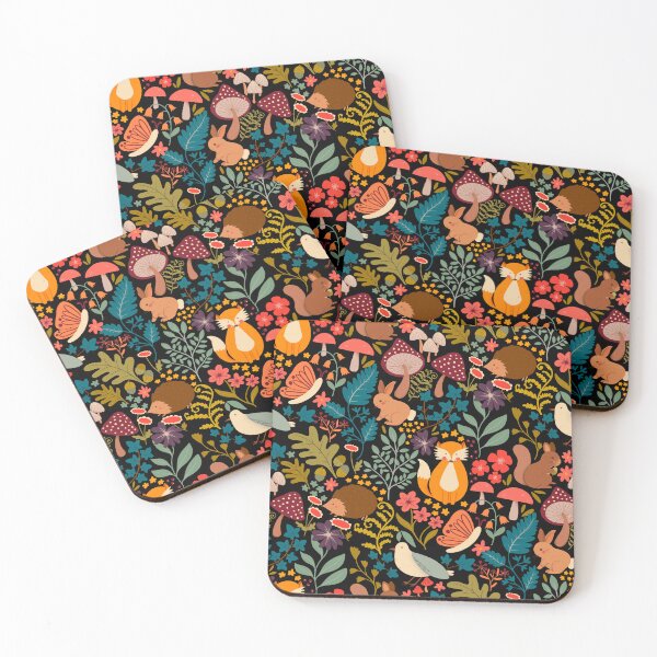 Item preview, Cute forest friends woodland animals designed and sold by Kimmygowland.
