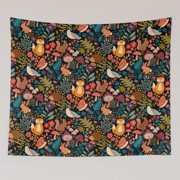 Item preview, Cute forest friends woodland animals designed and sold by Kimmygowland.
