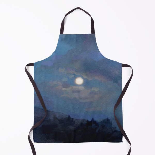 Item preview, Evening Moonlit Landscape designed and sold by CozyPixelFluff.