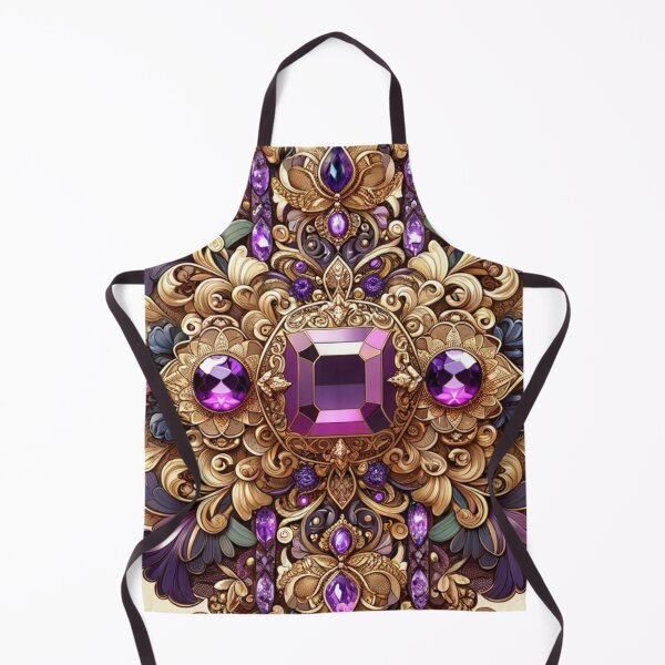 Item preview,  Luxury Floral Chain Digital Art In Purple designed and sold by mymagicstoreus.