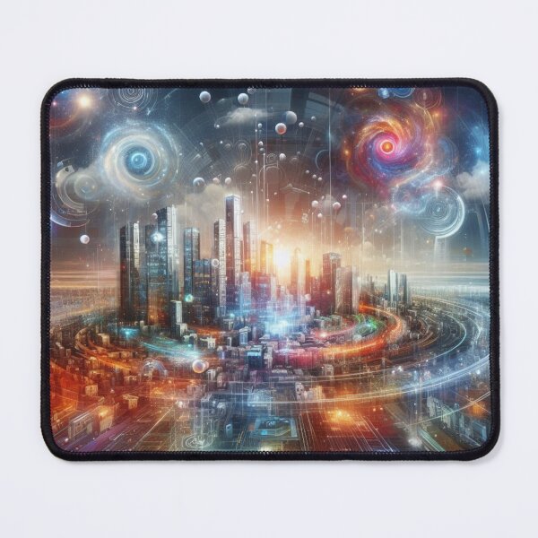 Item preview, Space city: Symbiosis of technology and space designed and sold by Lyavalio.