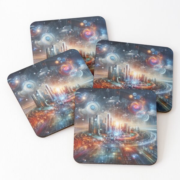 Item preview, Space city: Symbiosis of technology and space designed and sold by Lyavalio.