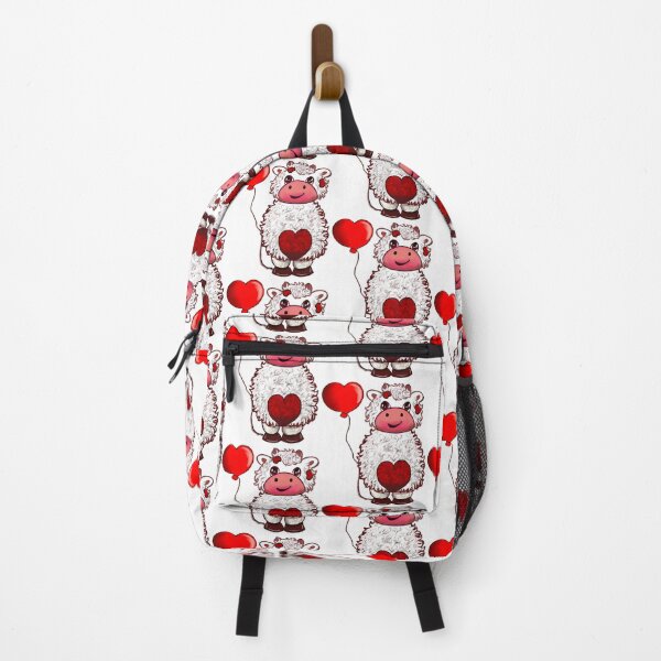 Item preview, The Best Valentine’s Day Gift ideas top 10, shaggy white cow Valentine’s day designed and sold by Artonmytee.