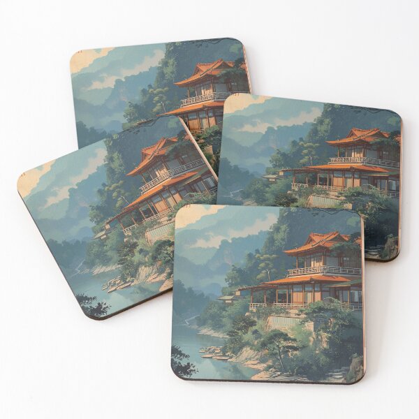 Item preview, Waterfront House : Japanese Tranquility designed and sold by FujiFusion.