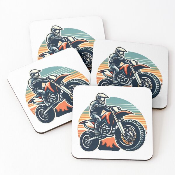 Item preview, Off-road biker sunset designed and sold by Color-Alchemy.