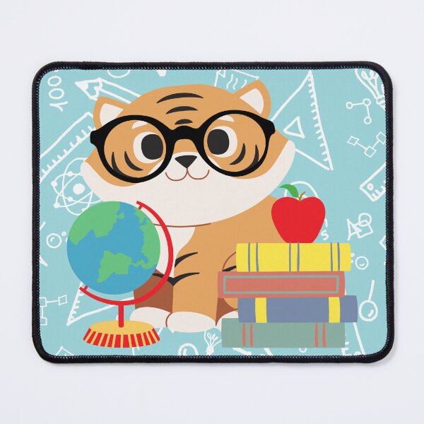 Item preview, Tiger Cute and Nerdy Design designed and sold by CarefulCreation.