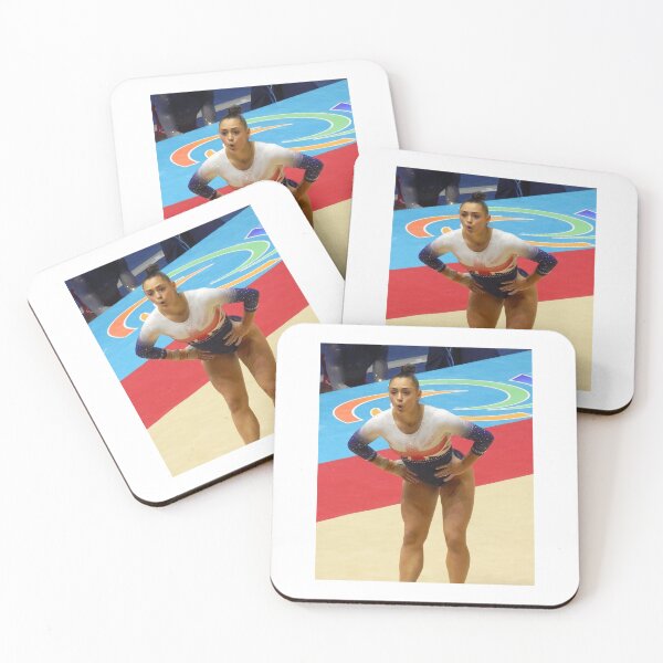 Aperçu de l'œuvre Jennifer Gadirova Gymnaste GB 2022 créée et vendue par Karen Louise Hollis.