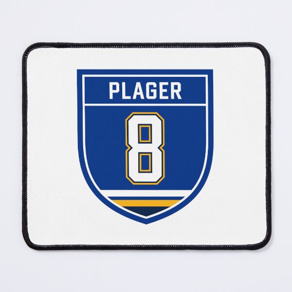 Item preview, Barclay Plager St. Louis #8 emblem designed and sold by Tarroi.
