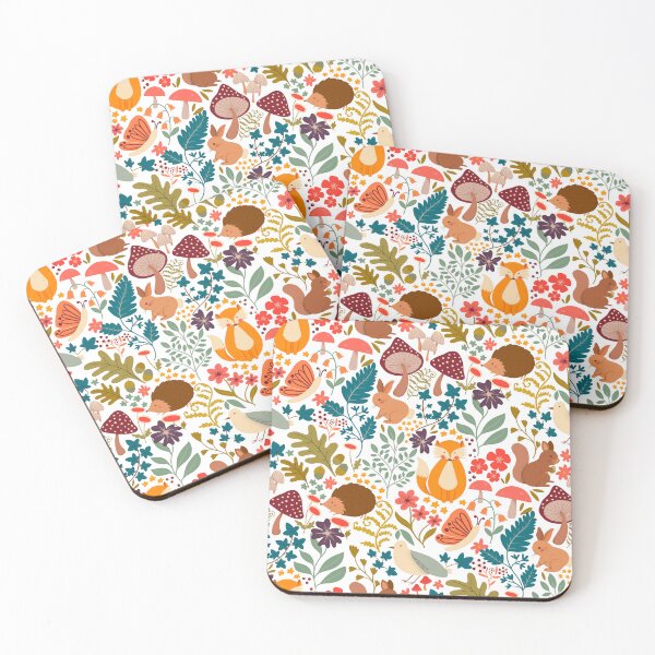 Item preview, Cute forest friends woodland animals designed and sold by Kimmygowland.