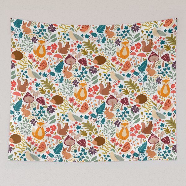 Item preview, Cute forest friends woodland animals designed and sold by Kimmygowland.