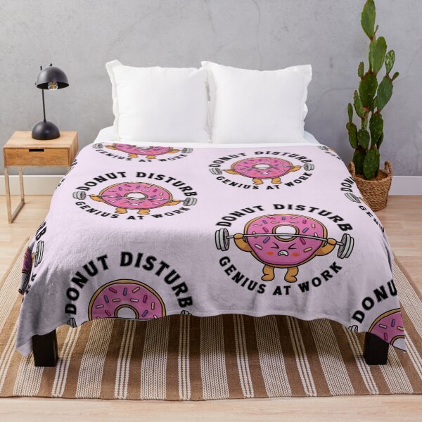 Item preview, Cute Donut Lifting Barbell Donuts At Work Out Fitness Humor designed and sold by fooderiffic.