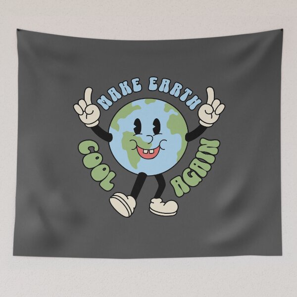 Item preview, Make Earth Cool Again designed and sold by SeledineArt.