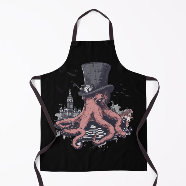 Item preview, Large octopus in a top hat in London designed and sold by TheRealmWithin.