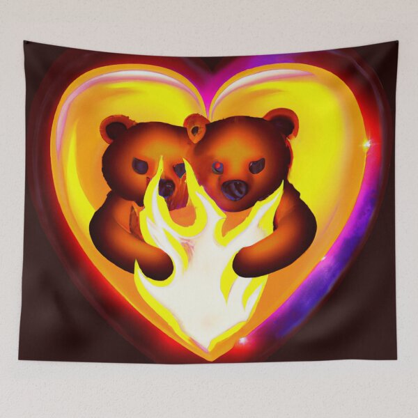 Item preview, Devilish Love Bears designed and sold by humultinitee.