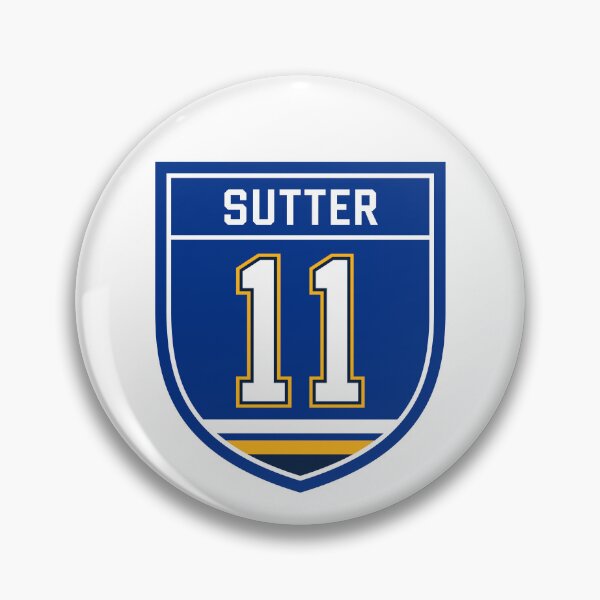 Item preview, Brian Sutter St. Louis #11 emblem designed and sold by Tarroi.