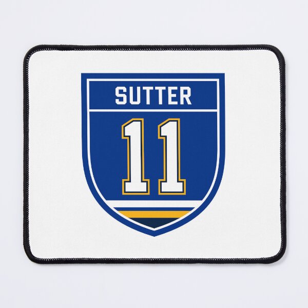 Item preview, Brian Sutter St. Louis #11 emblem designed and sold by Tarroi.