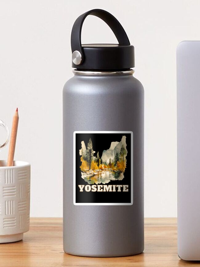 Thumbnail 1 of 3, Sticker, Yosemite National Park California designed and sold by jouvaygifts.