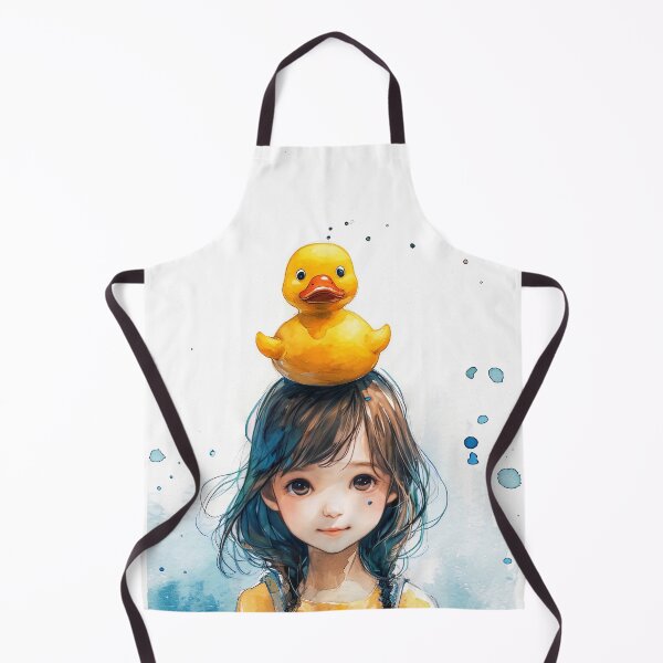 Item preview, Girl with rubber duck designed and sold by Brendon987.