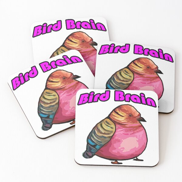 Item preview, Bird Brain: Cartoon of Bird Deep in Thought designed and sold by CoastalCaptures.