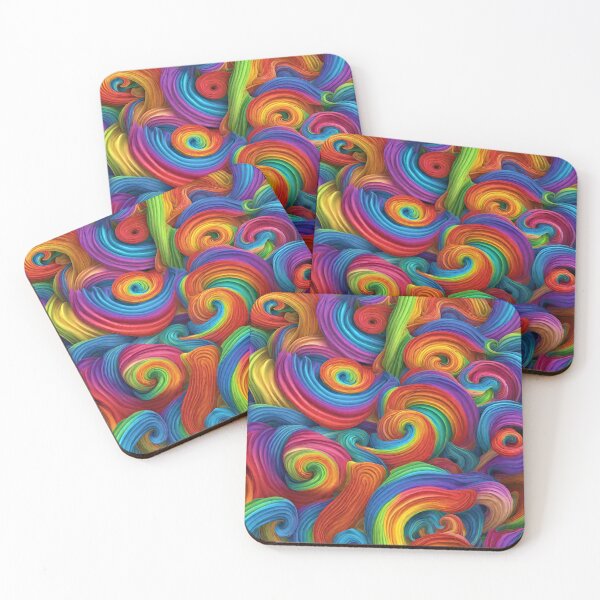 Item preview,  Twisted colorful pattern. 2 designed and sold by SweetRossel.